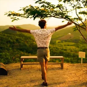 Camp under the stars in southern Puerto Rico