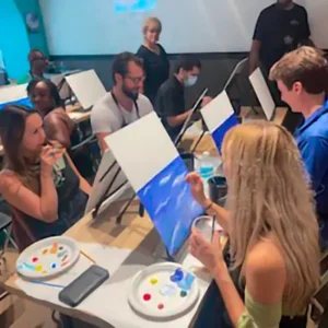 Take an art class with drinks in Old San Juan