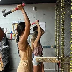 Ax throwing and chill in Sevilla