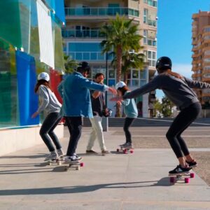 Learn to surf the asphalt.