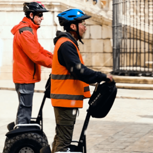 Drive around Málaga on an original Segway