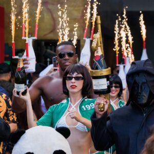 Enjoy the best beach club with champagne in Playa del Carmen.