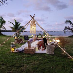 Enjoy a relaxing sunset picnic in the Park