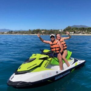 Jet Skis at Burriana Beach Nerja