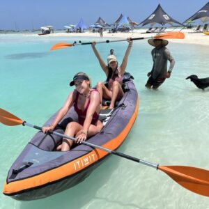 Take a discovery travel in a kayak in Los Roques