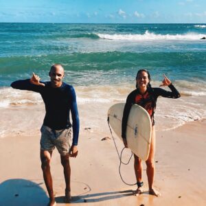 Come learn to surf in Rio Vermelho!