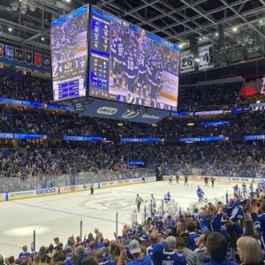 Tampa Bay Lightning Ice Hockey Game at Amalie Arena