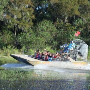 Scenic thirty minute Central Florida Everglades airboat tour with park admission