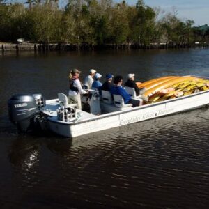Everglades National Park boat assisted kayak eco-tour