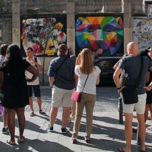 Madrid street art exploration with a local