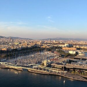 Barcelona Cable Car: One Way from Montjuic Mountain