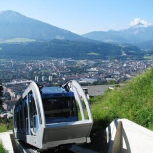 Roundtrip Funicular Ride: Innsbruck to Hungerburgbahn