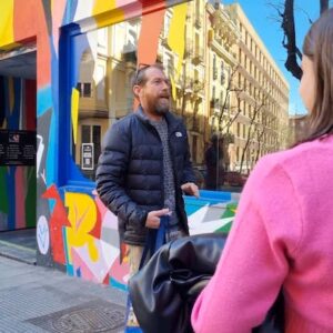 Graffiti and street art walking tour in Lavapiés district