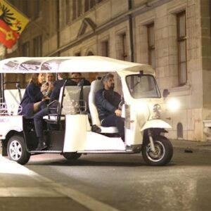Private Tuk Tuk Tour with Fondue Tasting in Geneva