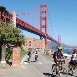 Golden Gate Bridge guided tour by bike