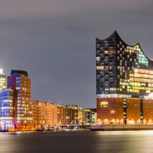 Port of Hamburg sunset cruise with highlights