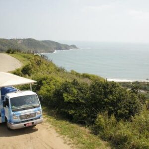 Búzios boat and trolley full-day tour with lunch