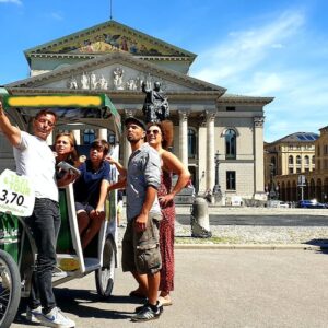 Rickshaw tour to 14 churches of Munich