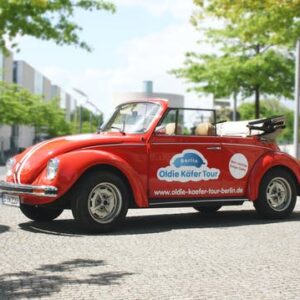 VW Beetle Cabrio Oldtimer Hire in Berlin