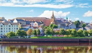 Admire the highlights of Derry or Londonderry on a self-guided audio tour