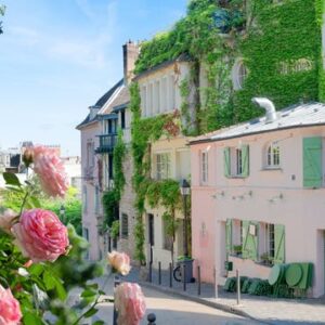 Montmartre sightseeing audio tour on mobile app