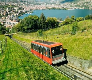 Ticket for Mount San Salvatore funicular and museum