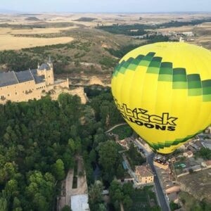 Segovia hot-air balloon flight with transfer from Madrid