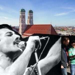 City rally in Munich "In the footsteps of Freddie Mercury"