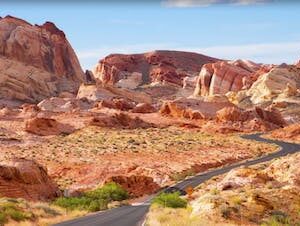 Valley of Fire friendly hike guided tour from Las Vegas