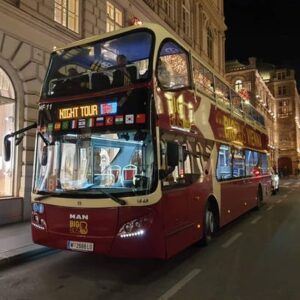 Big Bus Vienna panoramic city night tour