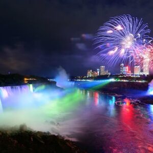 Niagara Falls sunset tour with firework show