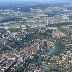 Bern city helicopter tour