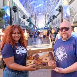 Las Vegas downtown and Fremont street donut tour