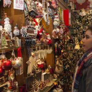 New York holiday markets and Christmas lights tour