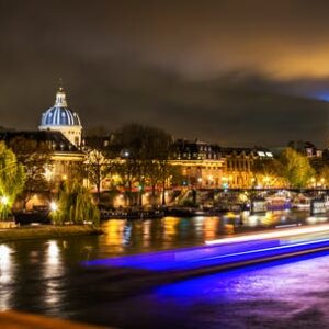 Dinner cruise on the river Seine