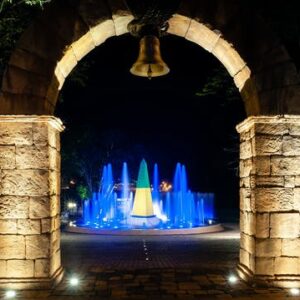 Landmark of the Three Frontiers sunset guided tour